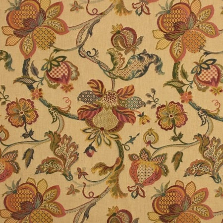 Ibiza Tapestry Beige Fabric