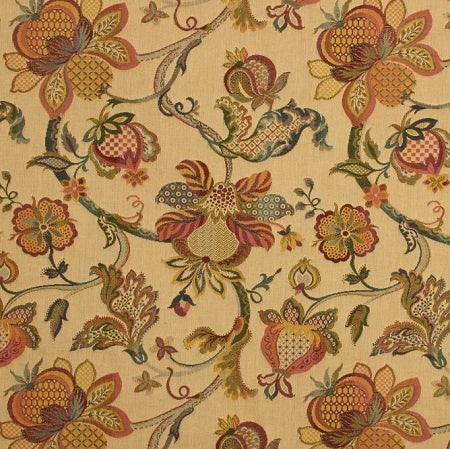Ibiza Tapestry Beige Fabric