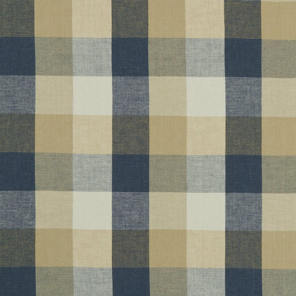 Adele Check Midnight Fabric