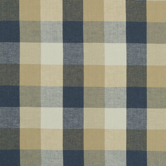 Adele Check Midnight Fabric