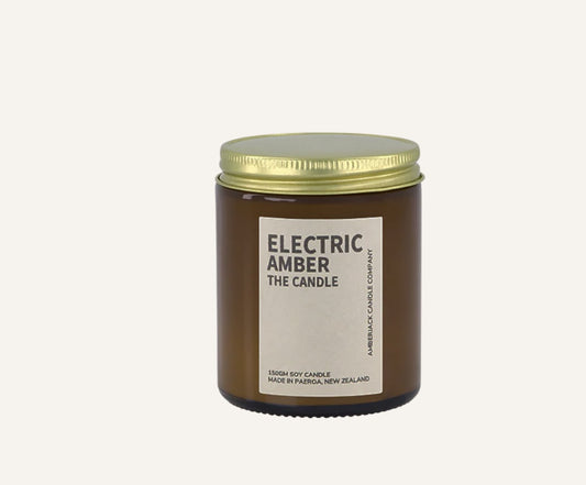 Electric Amber Candle