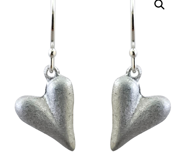 Lovebomb V Heart Earrings