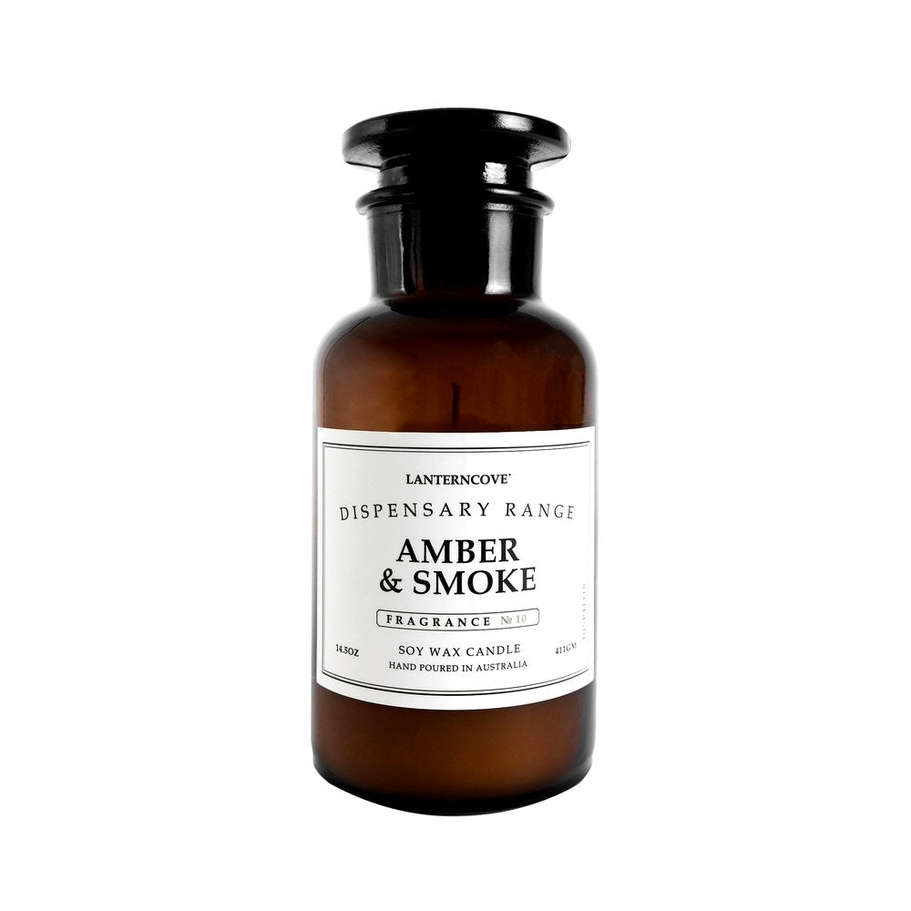 Amber + Smoke Candle