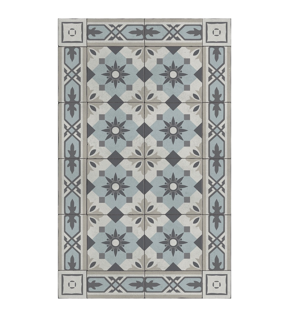 Amsterdam Pale Blue 60 x 97