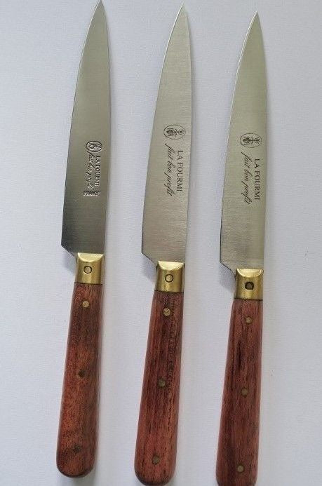 Paring Knife Wood - Brass