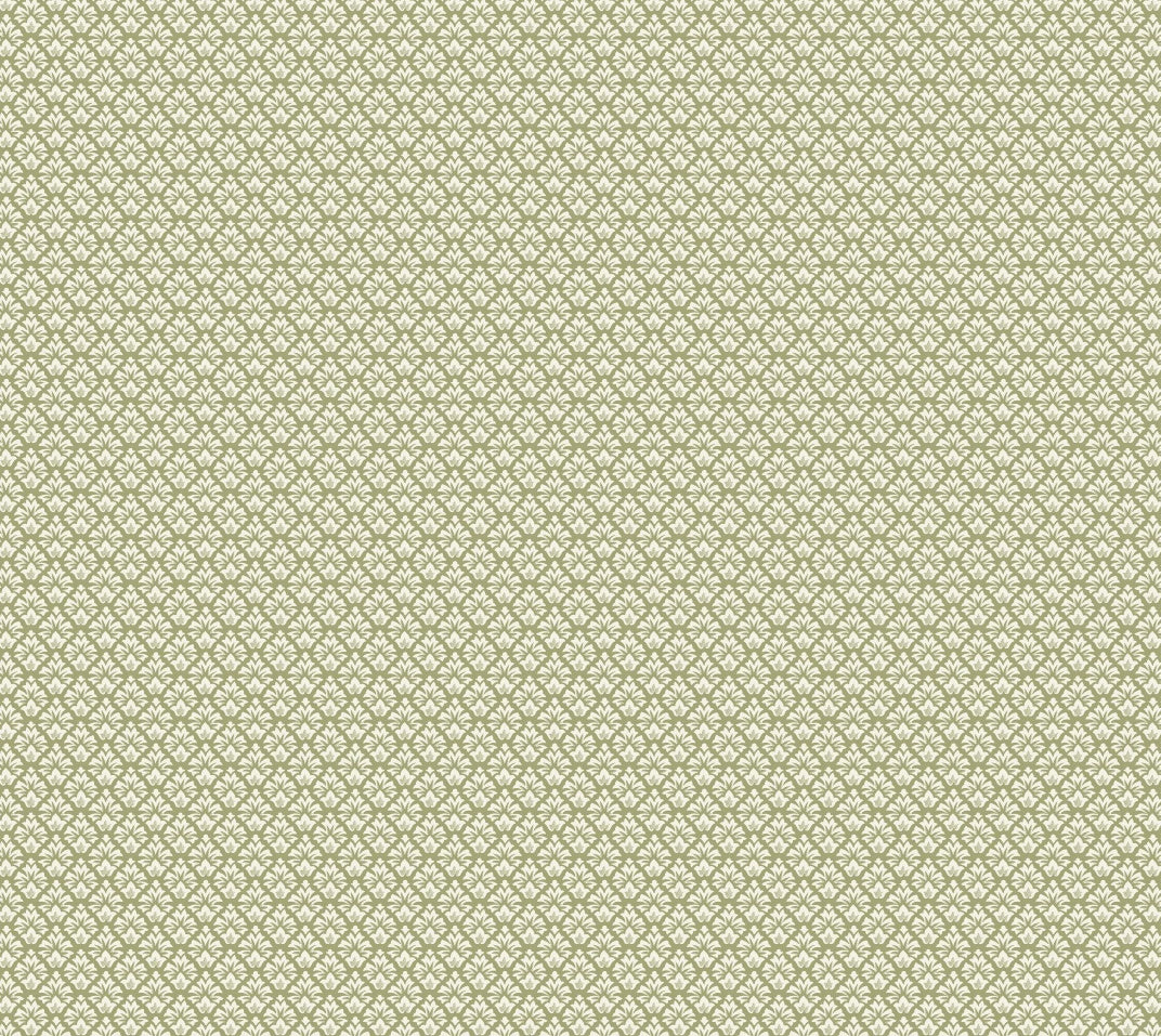 Carrington Olive Oilcloth