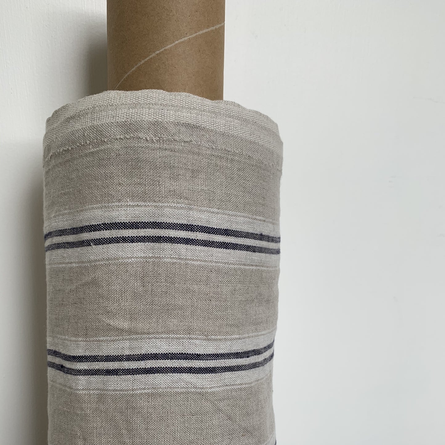 Breton Stripe Indigo Fabric