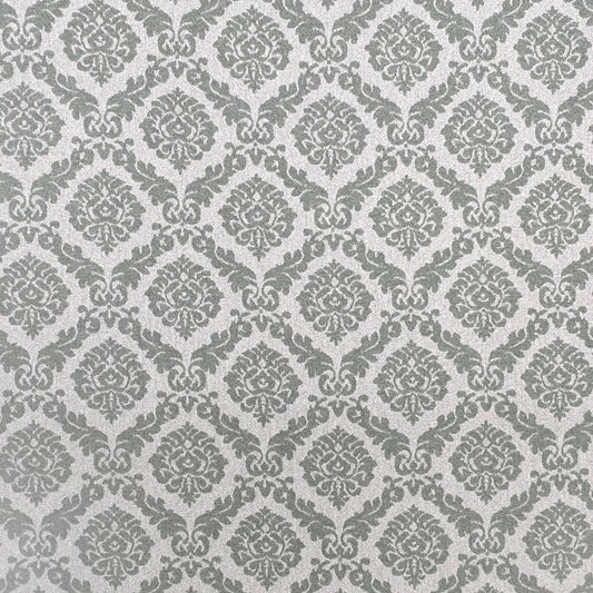 Damask Hunting Green Fabric
