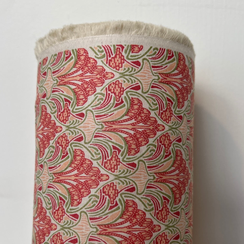 Eva Peach Fabric