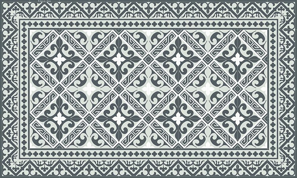Flor de Lis Grey 60 x 180