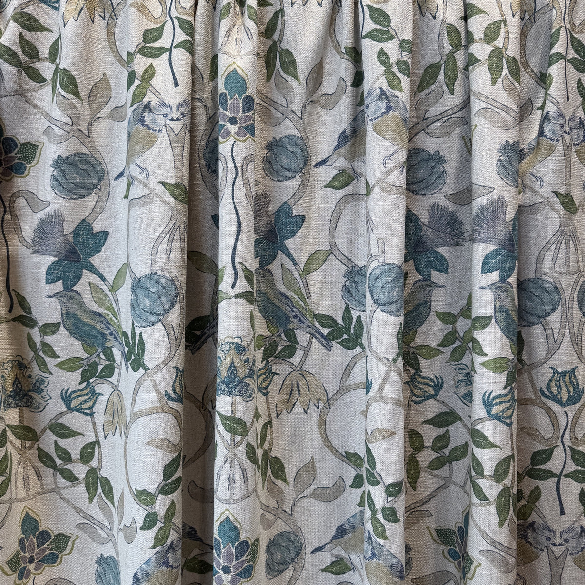 Fraser Aqua Fabric