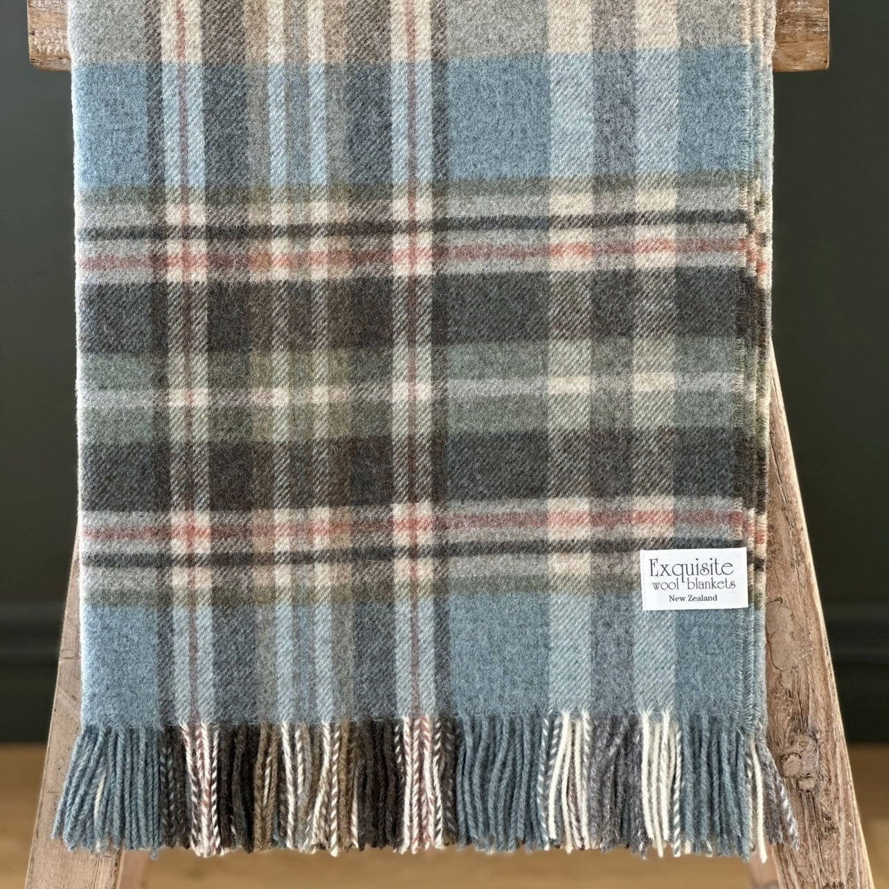 Glen Coe Aqua Throw