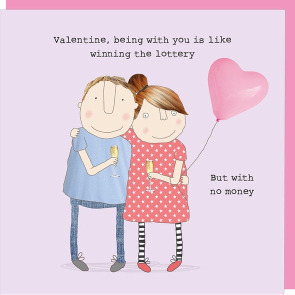 Valentine Lotttery Card