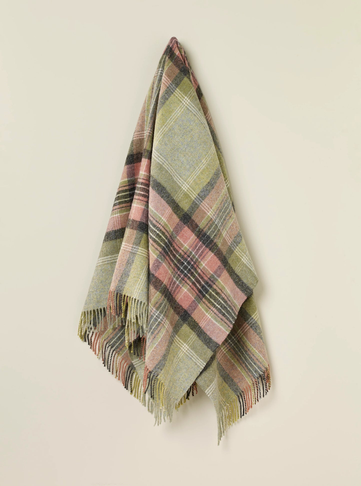 Kintyre Green Throw