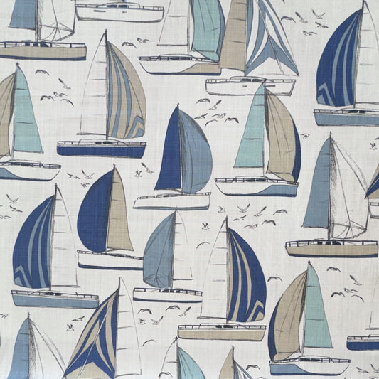 Nautical Blue Fabric