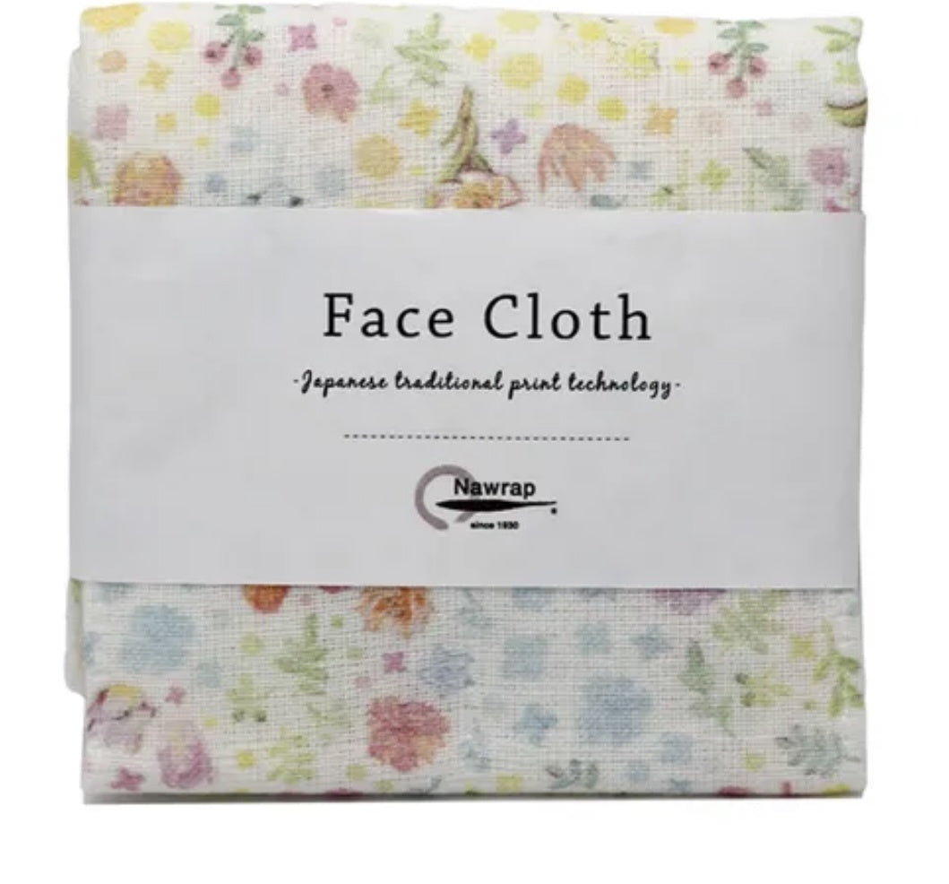 Nawrap Facecloth Flower Garden