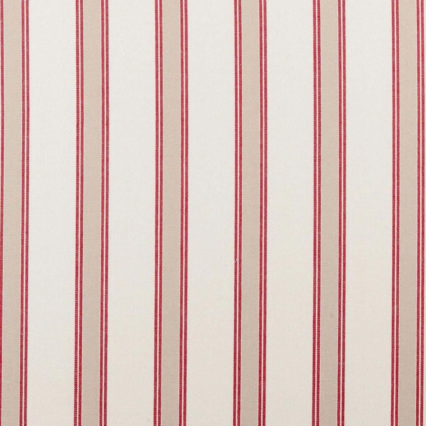 Omarama Stripe Red Fabric