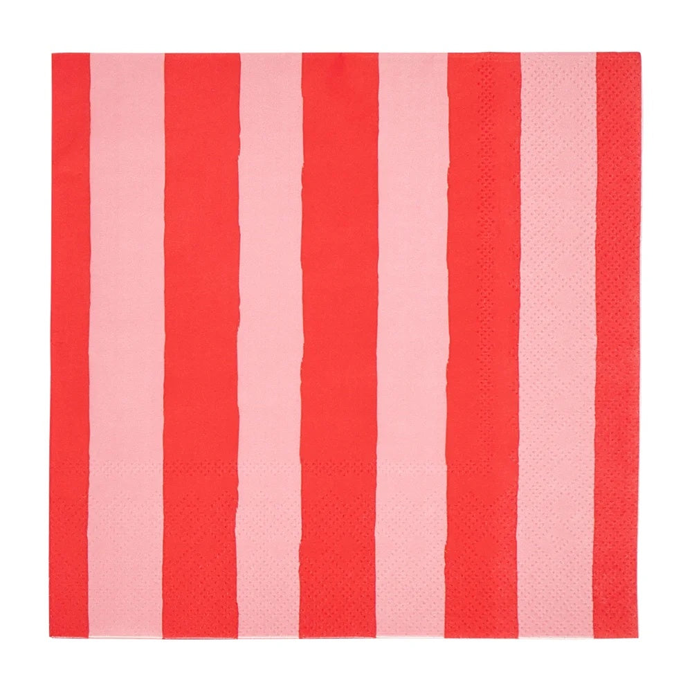 Red Stripe Napkin