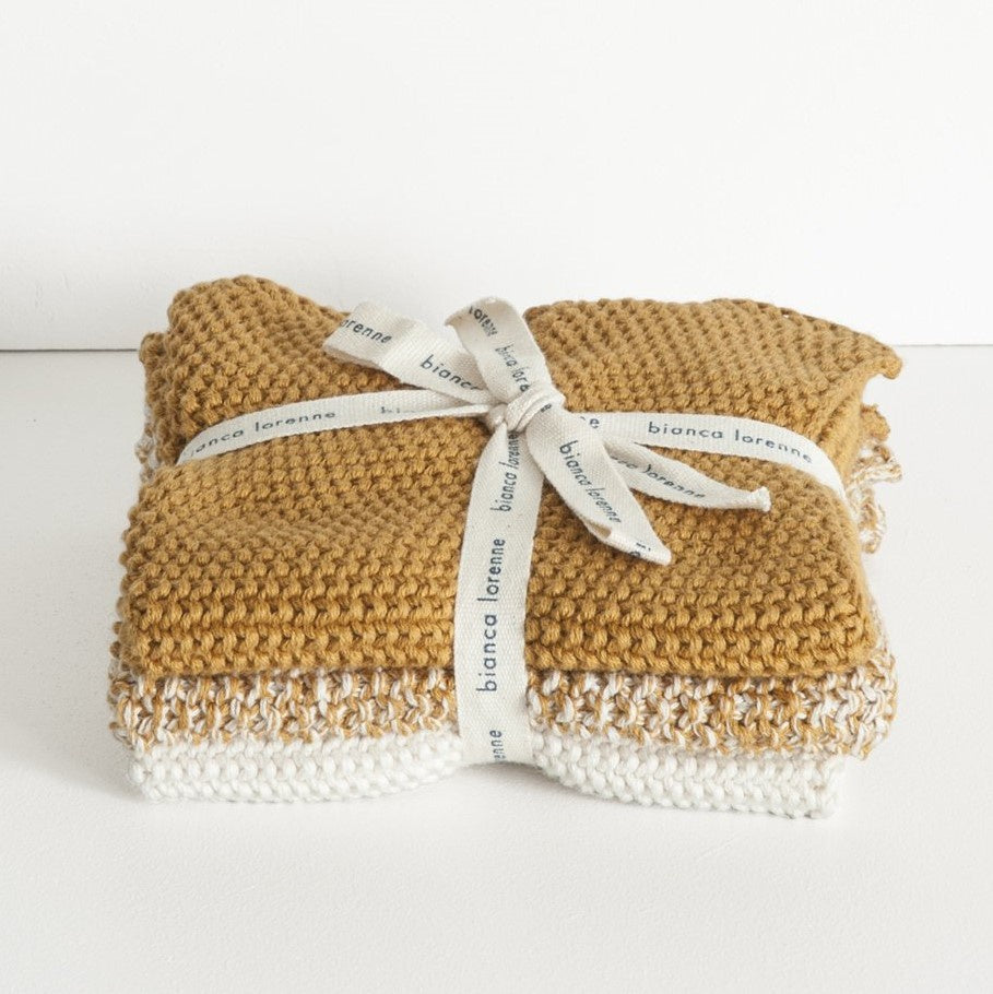 Lavette Ochre Washcloth