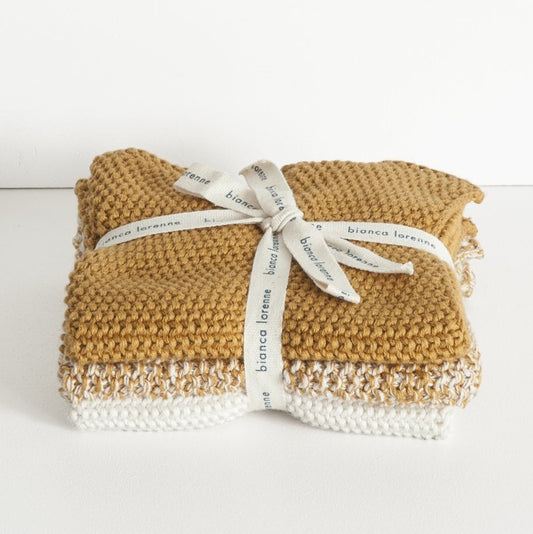 Lavette Ochre Washcloth