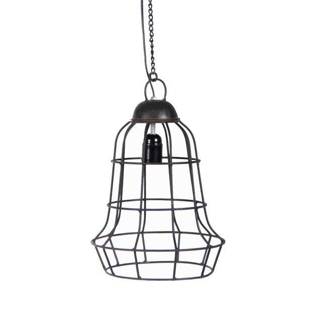 Industrial Style Cage Hanging Lamp