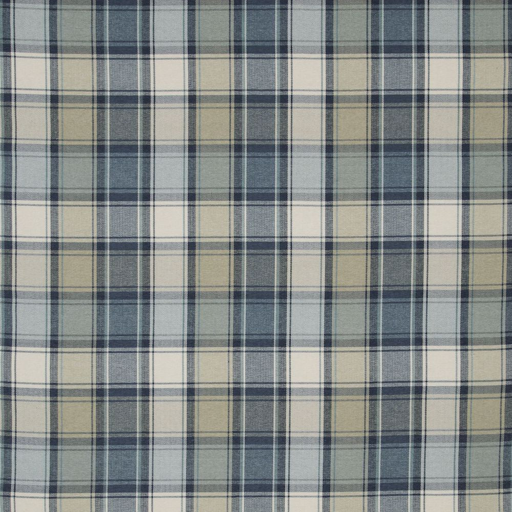 Argyle Indigo Fabric