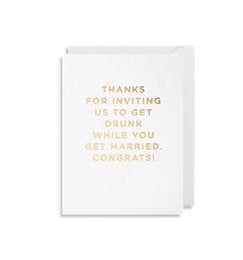 Inviting to get drunk...