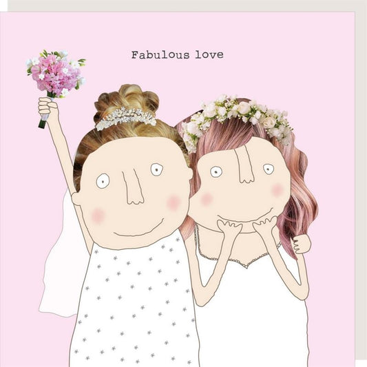 Fabulous Wedding Card