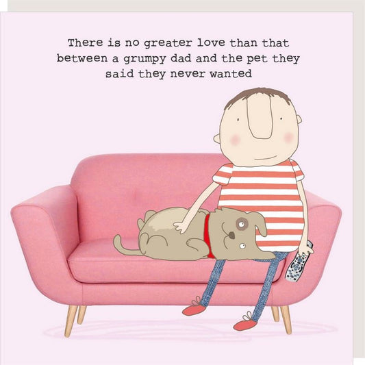 Grumpy Dad Pet Card