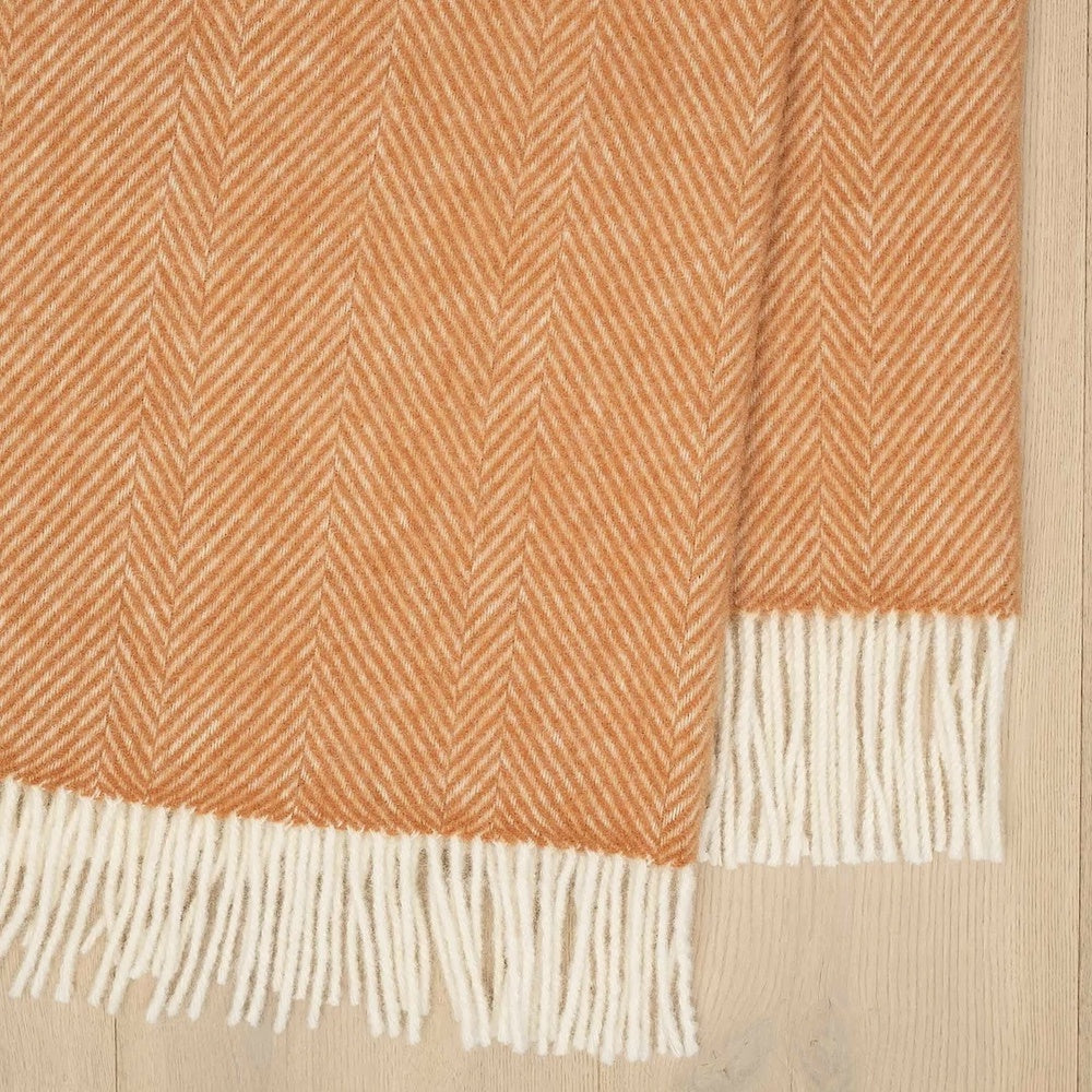 Lindis Apricot Throw