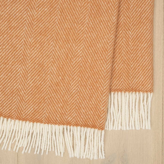 Lindis Apricot Throw