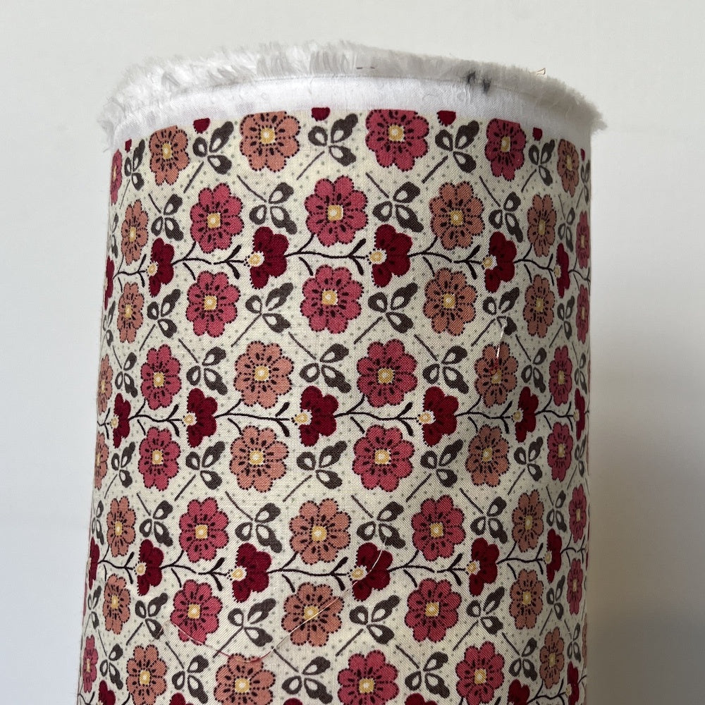 Ruby Coral Fabric