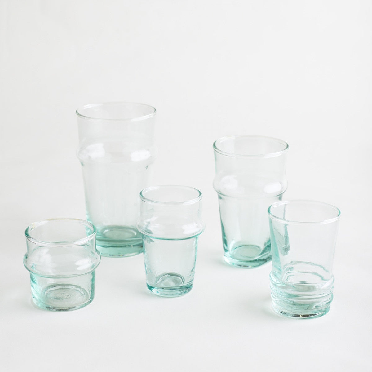Beldi Tea Glass Blue Large