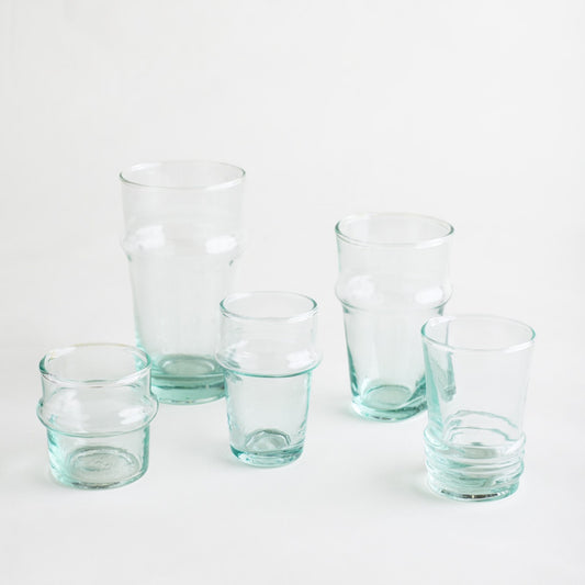 Beldi Tea Glass Blue Large