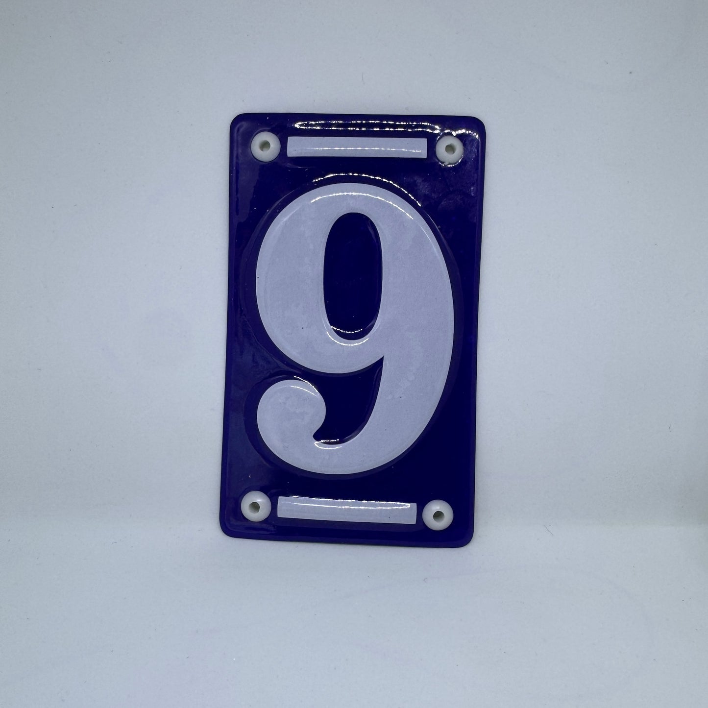 Enamel House Numbers