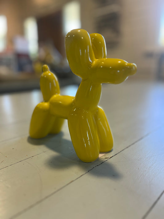 Dune Balloon Dog Yellow