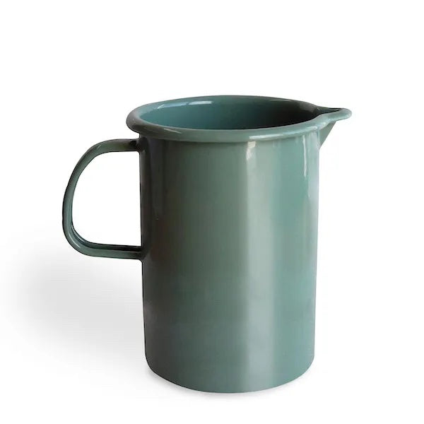 Enamel Jug - Tarragon