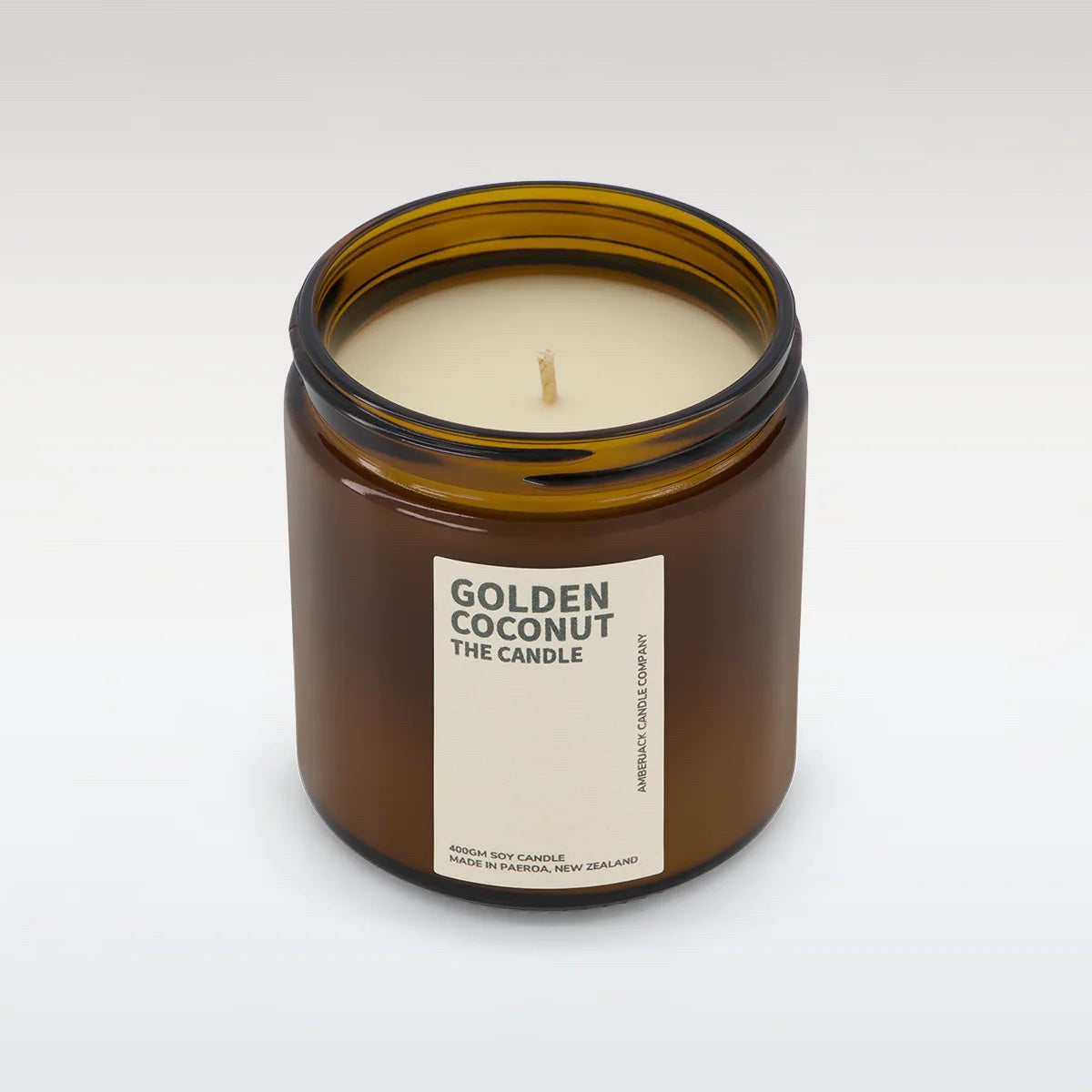 Golden Coconut Candle