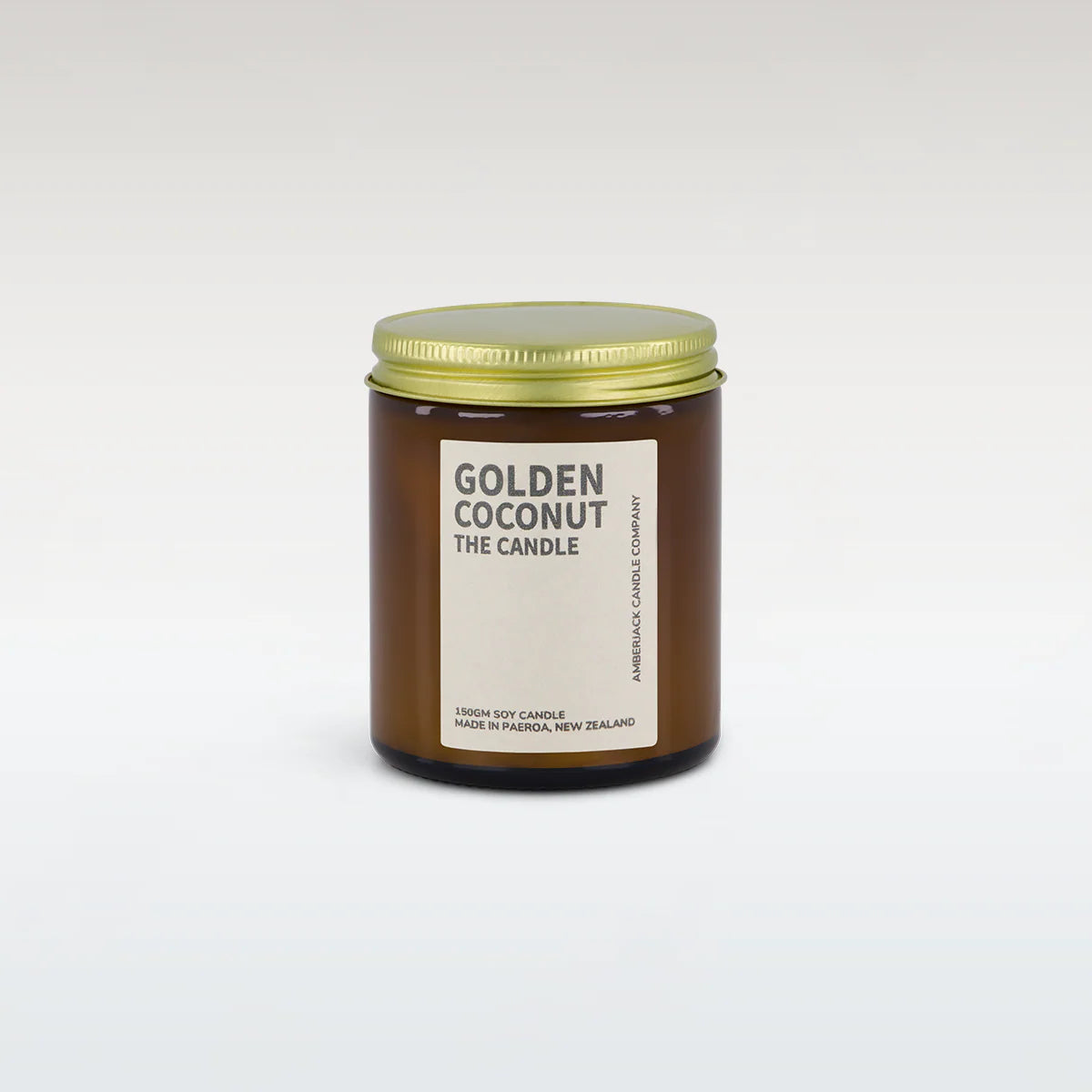 Golden Coconut Candle