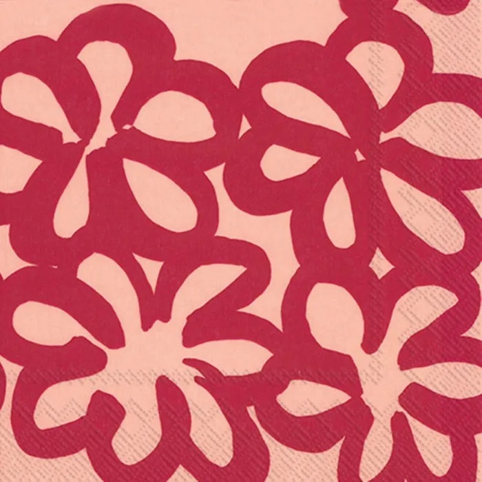 Marimekko Jattikukka Rose Napkin