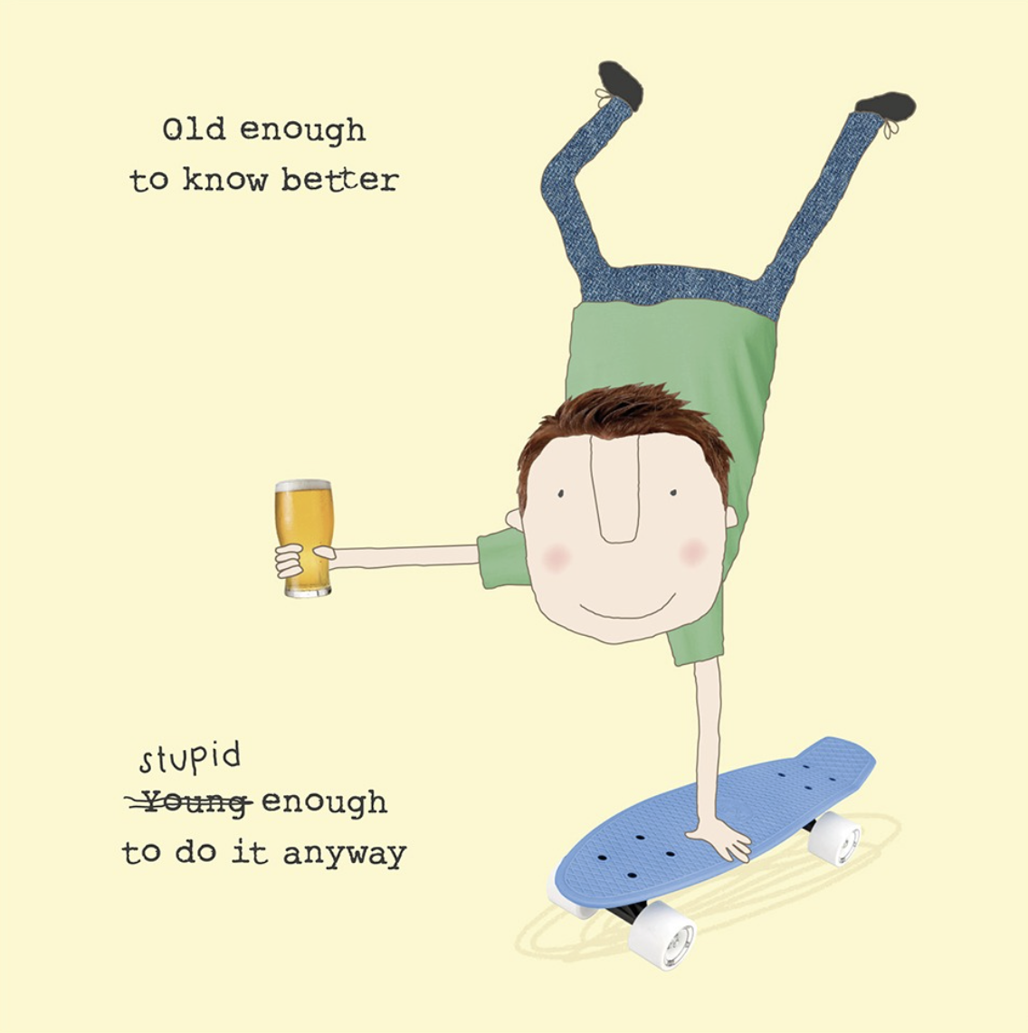 Old Enough Card