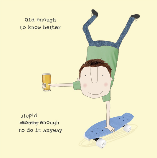 Old Enough Card