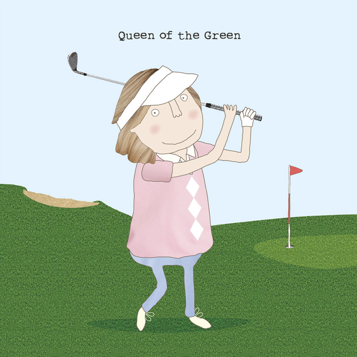 Green Queen Card