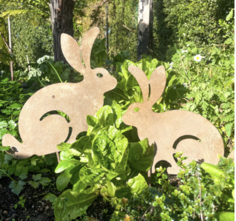 Rabbit Garden Spikes - Set of 2