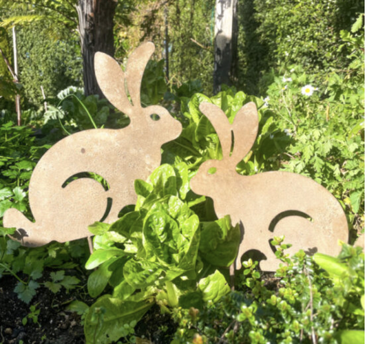 Rabbit Garden Spikes - Set of 2