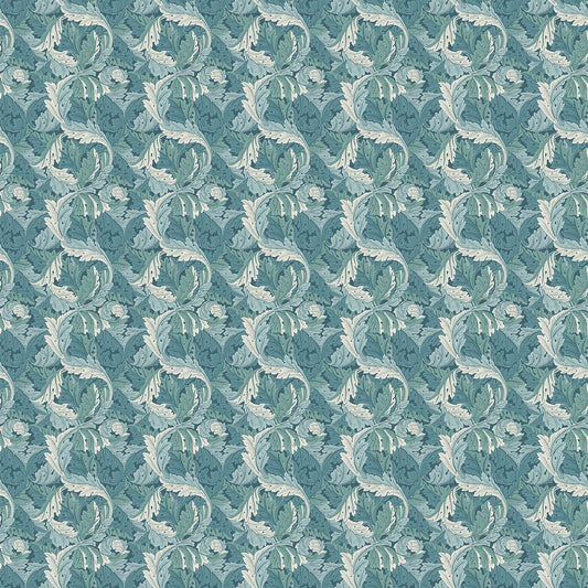 Abbey Teal Matt Oilcloth