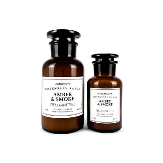 Amber + Smoke Candle