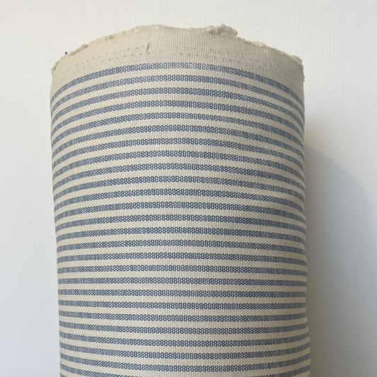 Beatrix Stripe Cornflower Fabric