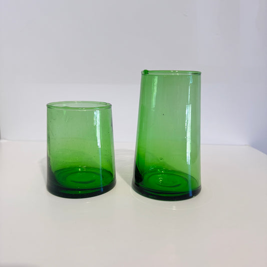 Beldi Wine Glass Large Green