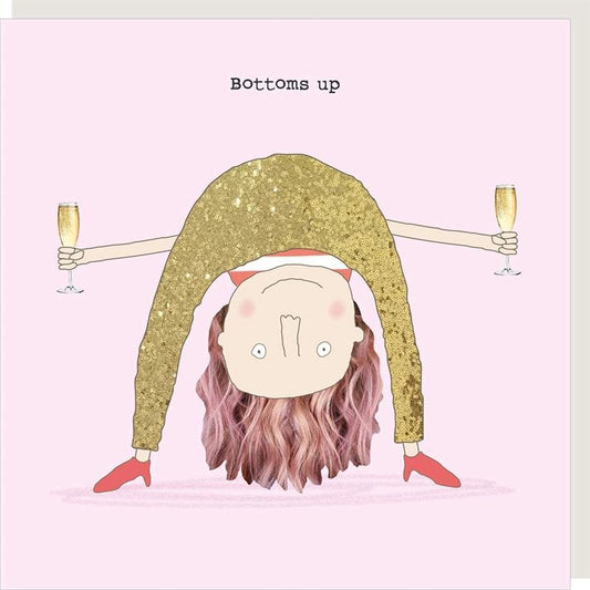 Bottoms Up Card